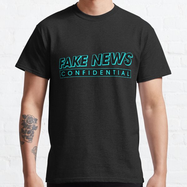 Fake News Confidential Logo Classic T-Shirt