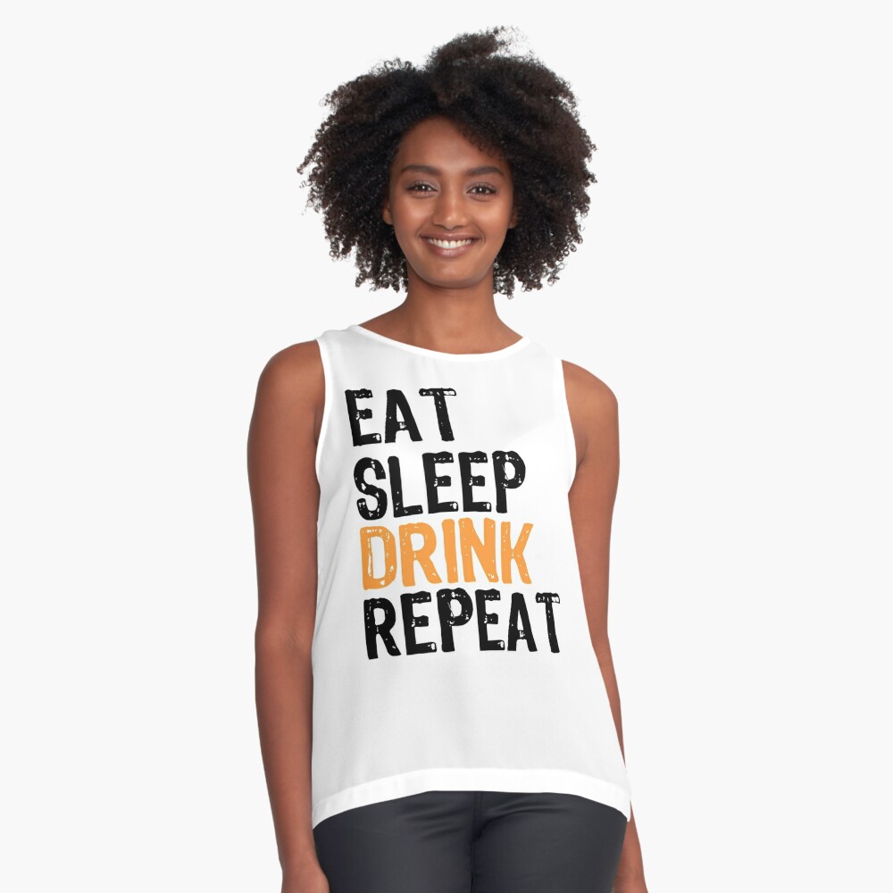 Women's Eat, Sleep, Run, Repeat Performance Tank