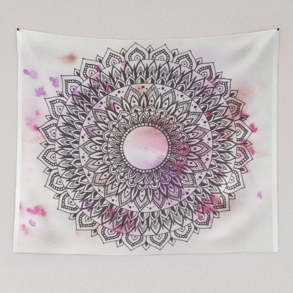 Item preview, Cherry blossom mandala designed and sold by Foenix-Mandalas.