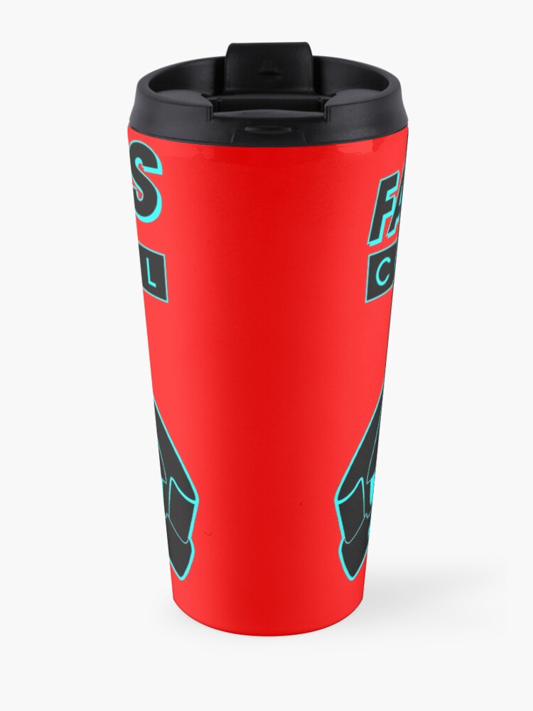 Alternate view of Fake News Confidential - Cadillac Eldorado Travel Mug