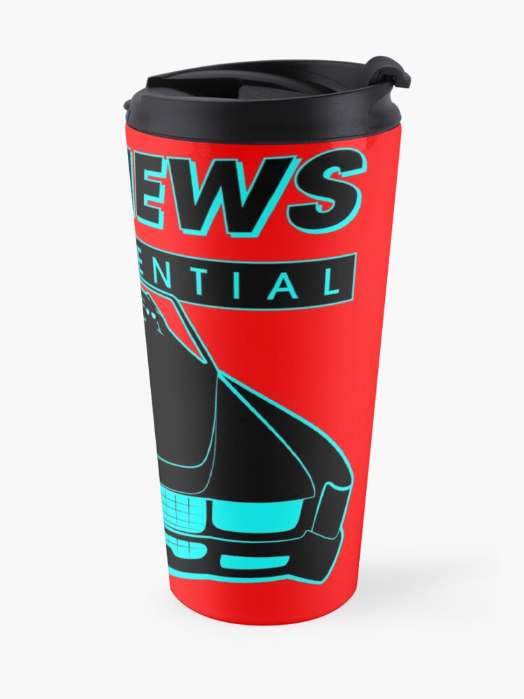 Alternate view of Fake News Confidential - Cadillac Eldorado Travel Mug