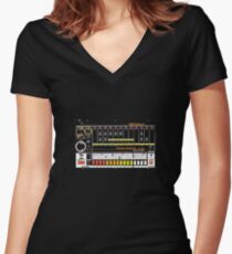 Tr-808 Women's Fitted V-Neck T-Shirt