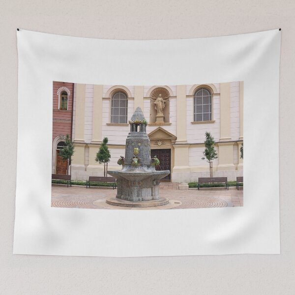 Item preview, famous Zsolnay fountain Pecs Hungary designed and sold by goceris.