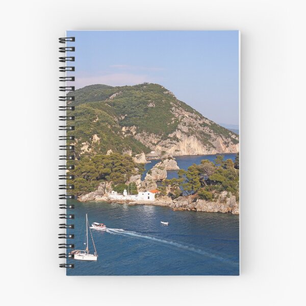 Item preview, island Panagias Parga Greece landscape summer season designed and sold by goceris.