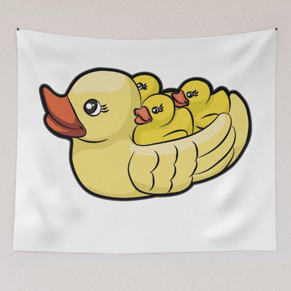 Item preview, HAPPY BATHING DUCK bath tub rubber duck duckie designed and sold by Moonpie90.