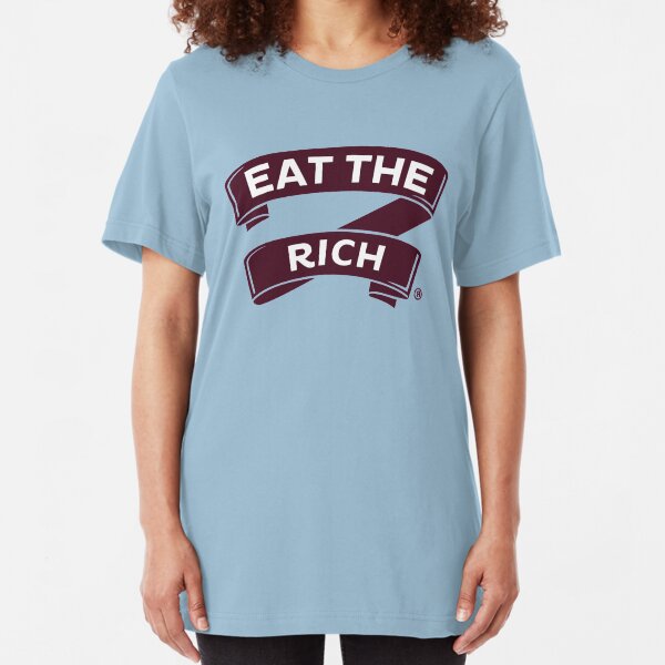 Muffin: Break Wage Theft Slim Fit T-Shirt