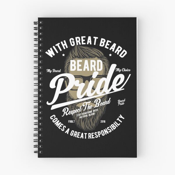 Item preview, Beard Pride - Great Beard - Great Responsibility designed and sold by Ding-One.