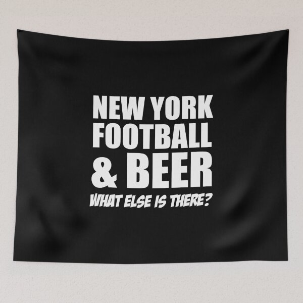 Item preview, New York Football And Beer American Football designed and sold by Ding-One.