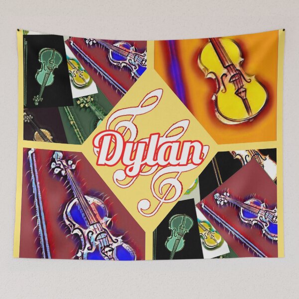 Item preview, Dylan loves violin designed and sold by Attiva.