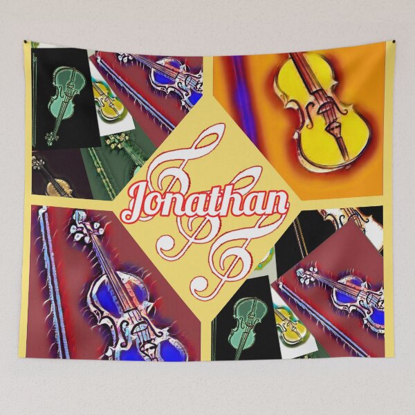 Item preview, Jonathan loves violin designed and sold by Attiva.