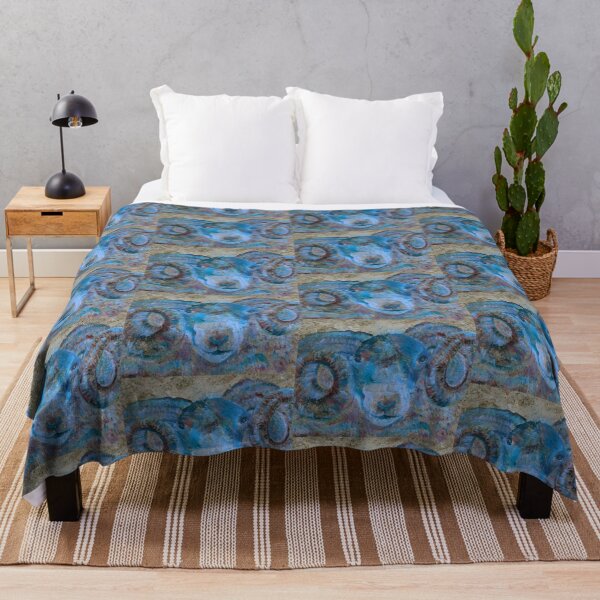 Item preview, Handsome Ram Teal Design designed and sold by carolineskinnerart.