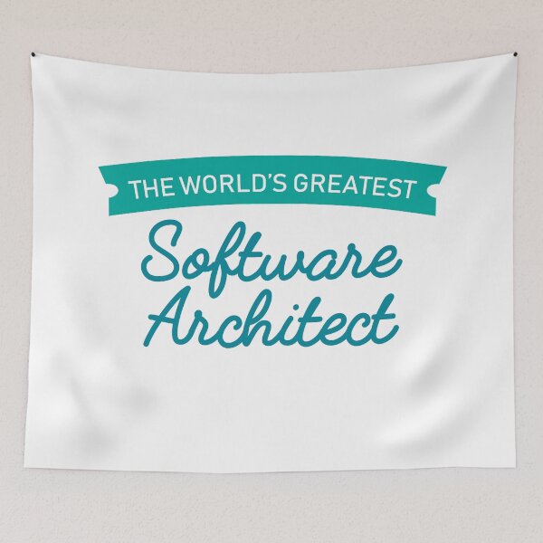 Item preview, The World's Greatest Software Architect designed and sold by Twenty2Creative.