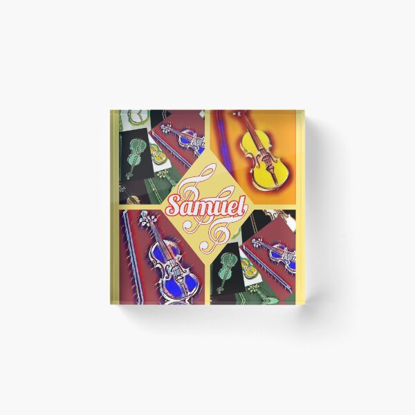 Item preview, Samuel loves violin designed and sold by Attiva.