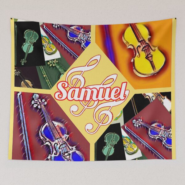 Item preview, Samuel loves violin designed and sold by Attiva.