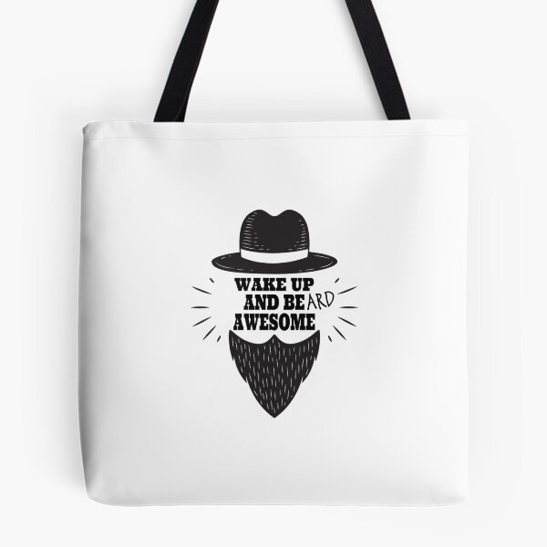 Item preview, Wake Up And Beard Awesome - Funny designed and sold by Ding-One.