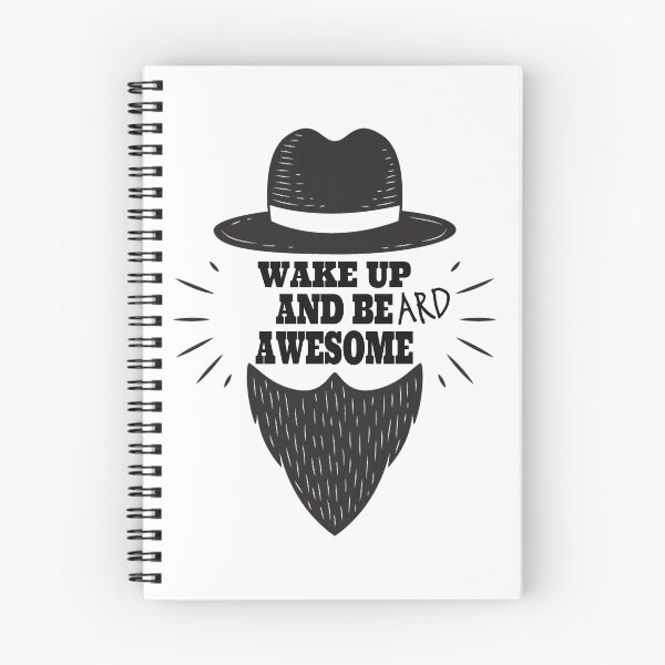 Item preview, Wake Up And Beard Awesome - Funny designed and sold by Ding-One.