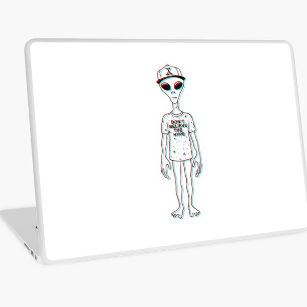 Don't Believe the Hype Laptop Skin
