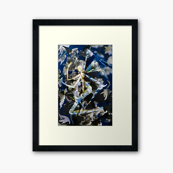 Abstract Angel Framed Art Print