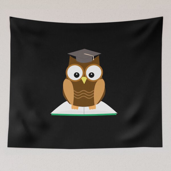 Item preview, Owl at school designed and sold by VisionairsClub.