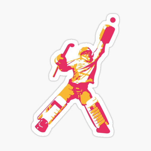 Item preview, Goalie yellow pink designed and sold by hookfreaks.