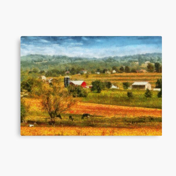 Item preview, Country - Cows Grazing designed and sold by Mike Savad Photography.