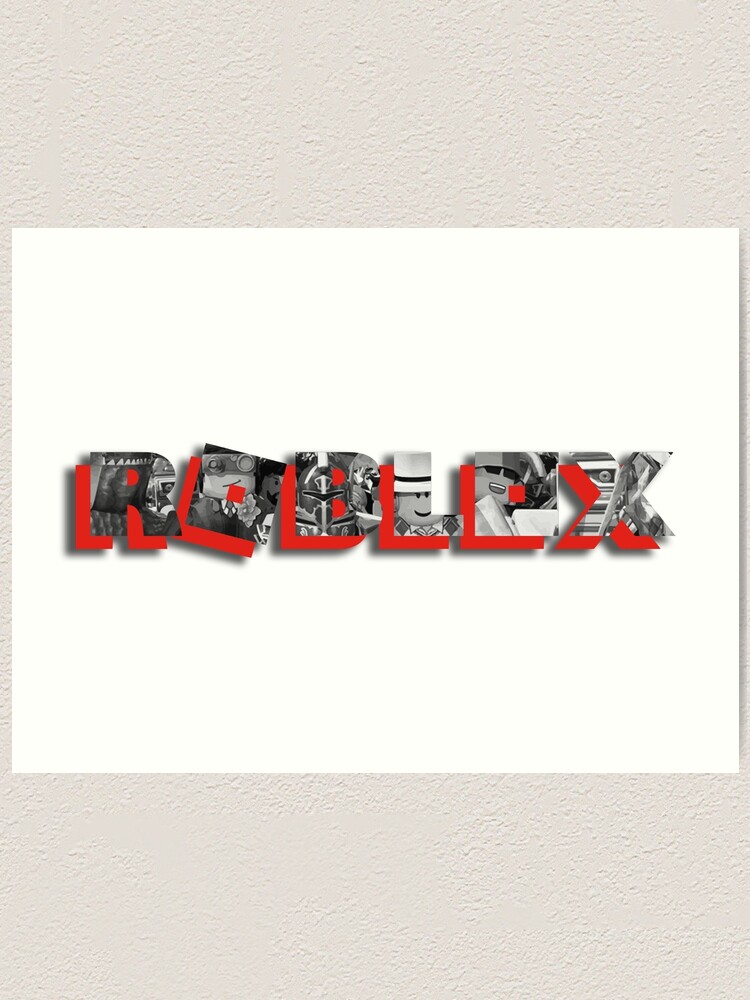 Roblox Art Print - how to get free shirtst shirts in roblox without robux