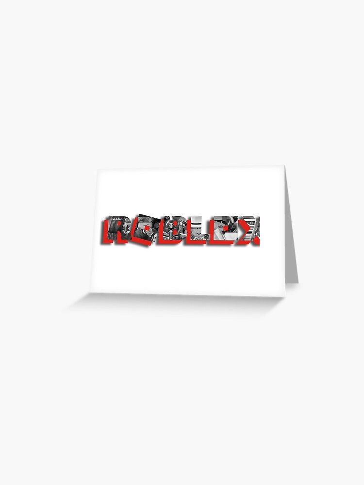 Roblox Greeting Card By Xyae Redbubble - eagie simpl shirt facebook roblox