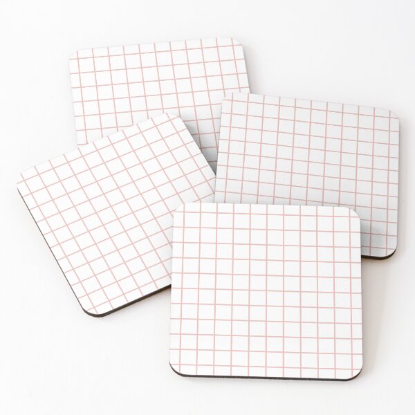 Item preview, Grid Pattern 140 Dusty Rose designed and sold by tonymagnerart.