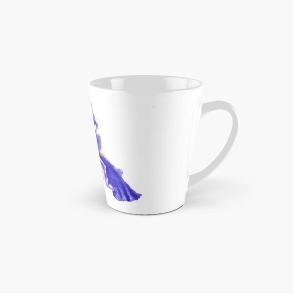 Single purple Iris Tall Mug