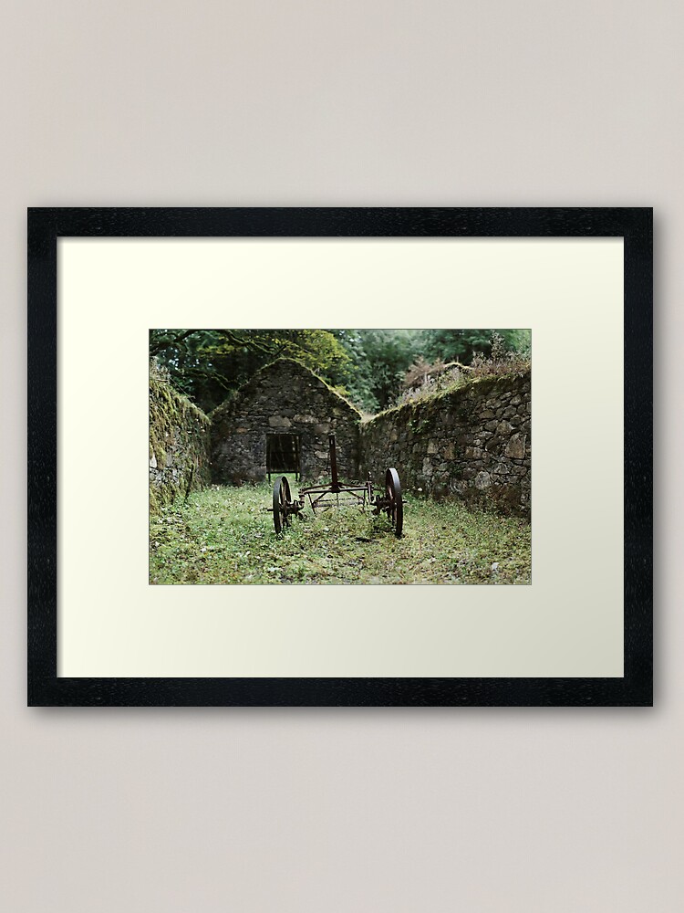 Alternate view of Inverary: Disused Farm Implement Framed Art Print
