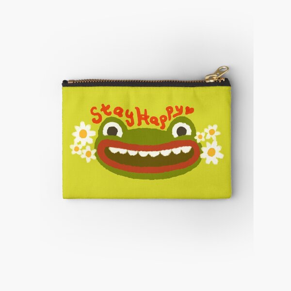 Item preview, Stay Happy frog designed and sold by daquack.