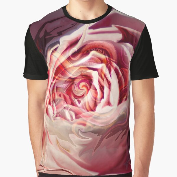 abstract rose blossom Graphic T-Shirt