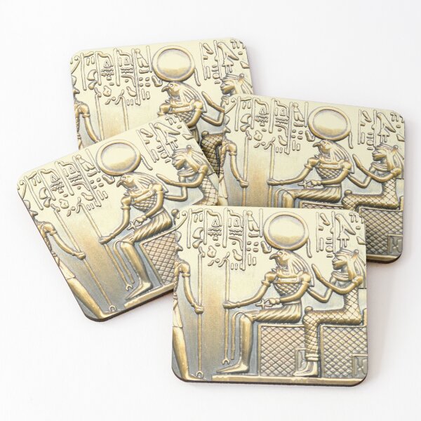 Egyptian History Coasters (Set of 4)