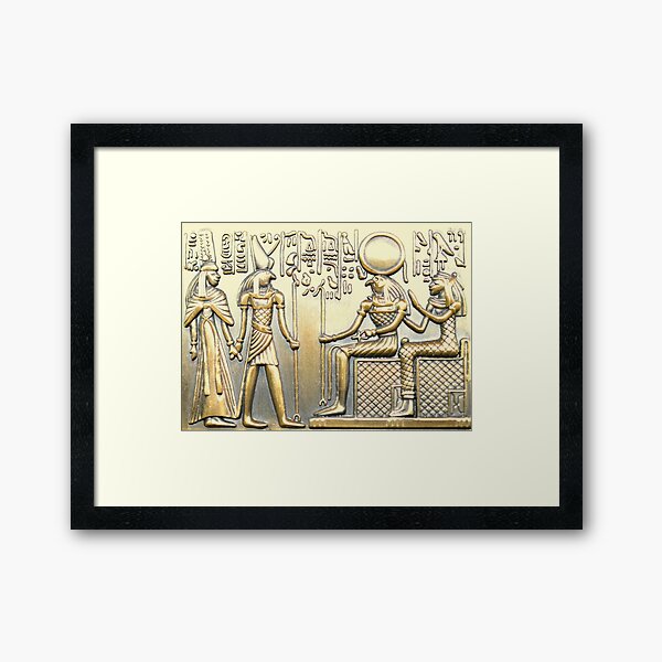 Egyptian History Framed Art Print
