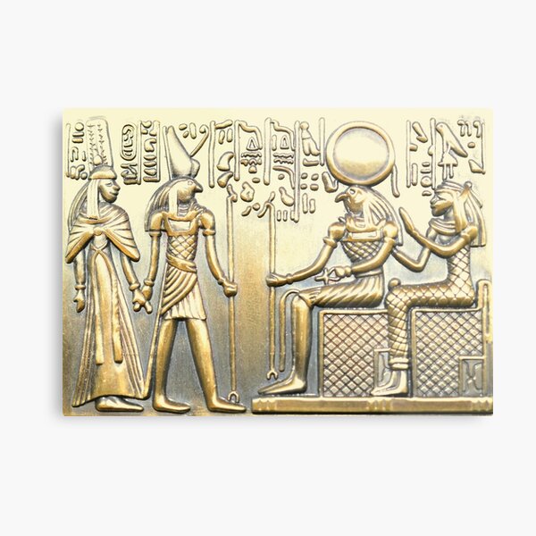 Egyptian History Metal Print