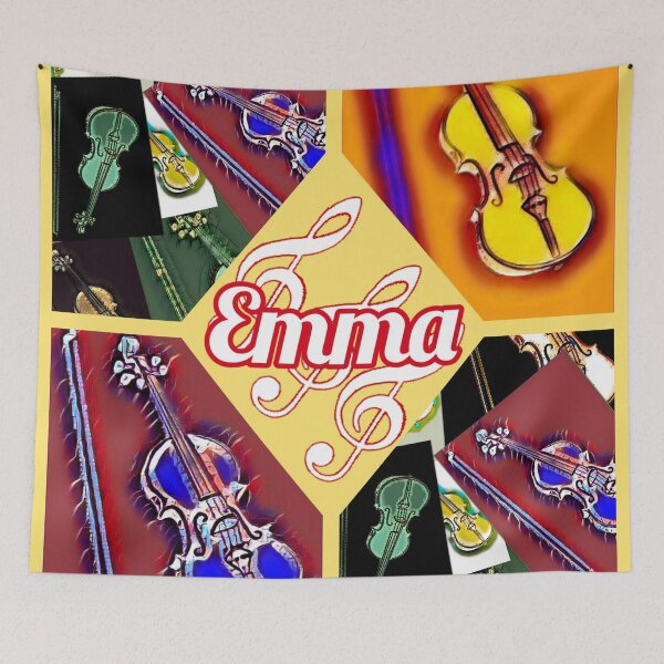 Item preview, Emma loves violin  designed and sold by Attiva.