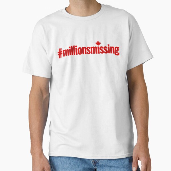 'Millions are Missing' for Art on a Mission Classic T-Shirt