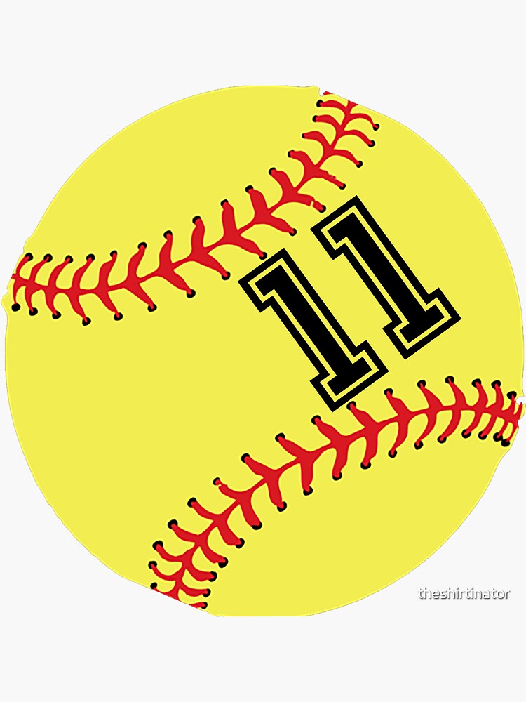 11 Sports Jersey Number T-Shirt for Fan or Player #11