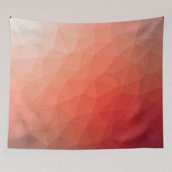 Item preview, Blush Scarlet Triangles designed and sold by topower.