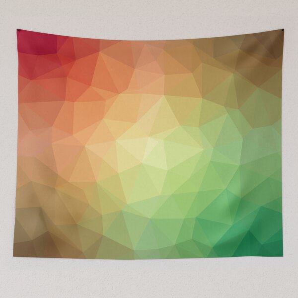 Item preview, Apple Green Wood Triangles designed and sold by topower.