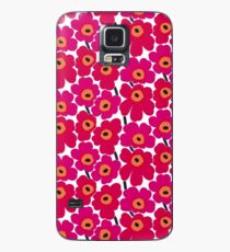 Blumendruck Hülle & Klebefolie für Samsung Galaxy