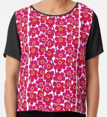 Blumendruck Chiffontop
