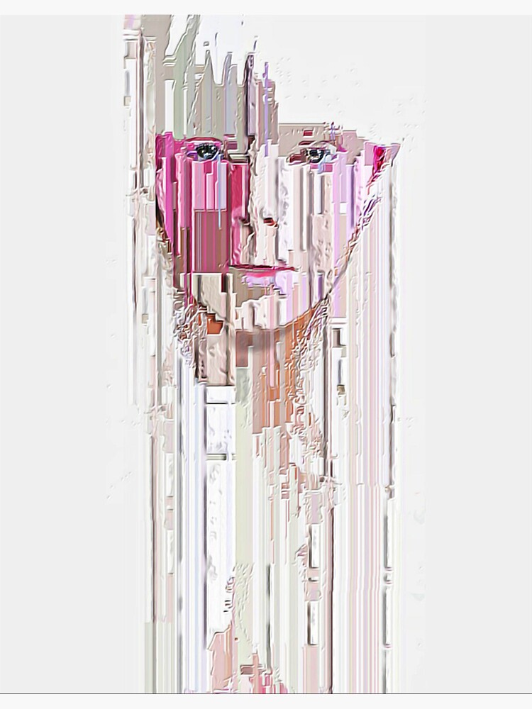 Thumbnail 3 of 3, Sticker, Princess of Sadness (white,) designed and sold by Vk91art.