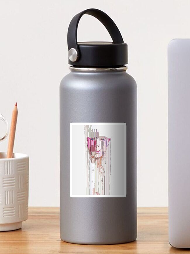 Thumbnail 1 of 3, Sticker, Princess of Sadness (white,) designed and sold by Vk91art.