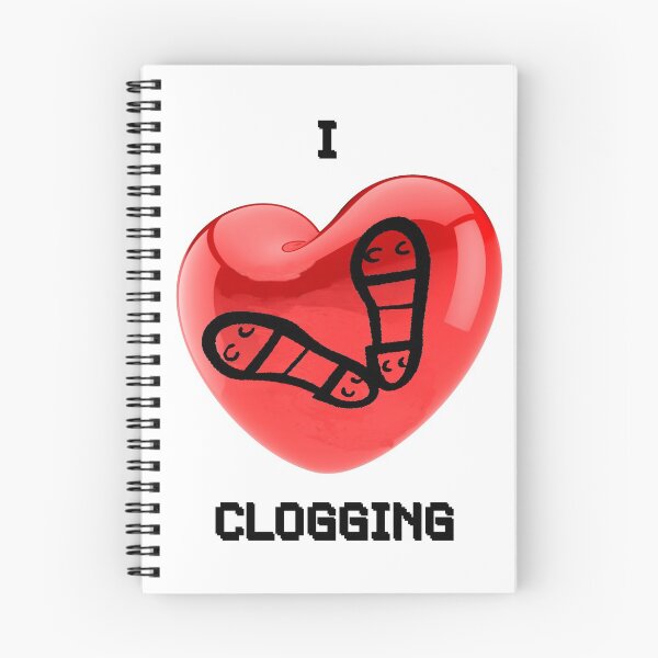 Item preview, I Heart Clog designed and sold by Square Dancing Gifts & Merchandise.