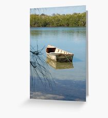 Peacefully adrift Greeting Card