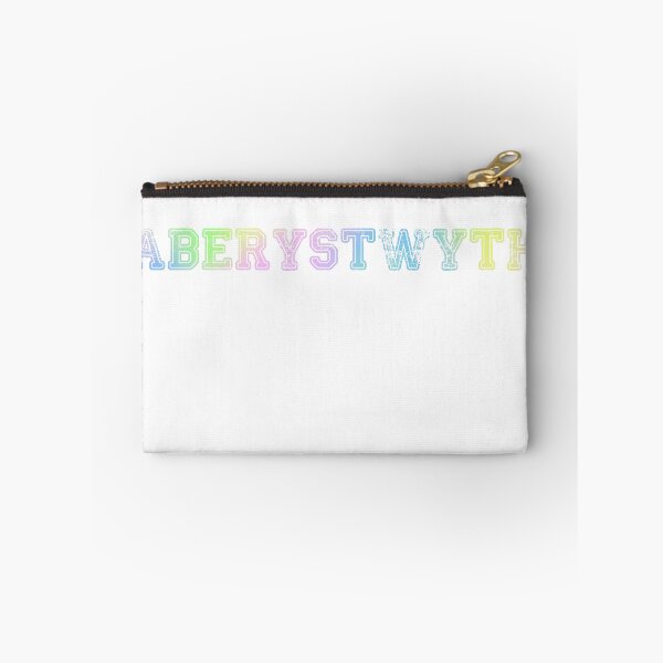 Item preview, Aberystwyth - Multicoloured faded letters designed and sold by qlobba.