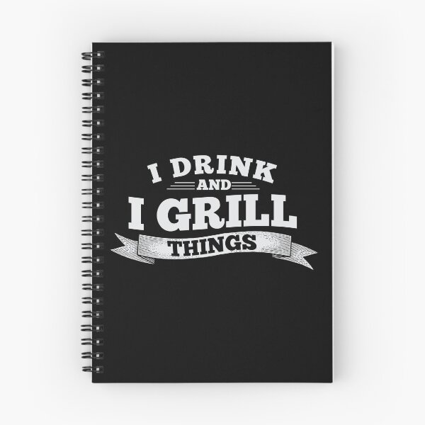 Item preview, I Drink And I Grill Things Design - Unique And Funny Grilling Gift Ideas designed and sold by cartba.
