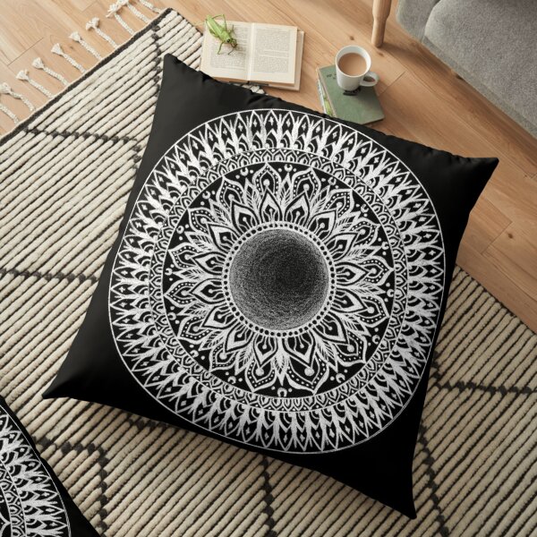 black beauty Floor Pillow