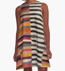 Etchnic Scandinavian Pattern A-Line Dress